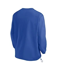 Jordan Men's Royal Florida Gators 2024 Sideline Pullover Windshirt