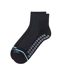 Tall Order Men's All Sport Performance Quarter Crew Gripper Socks
