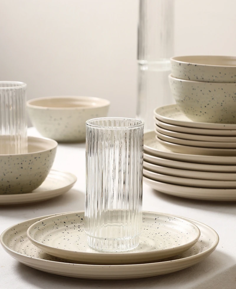 Stone Lain Dua 16 Pc. Dinnerware Set, Service for 4