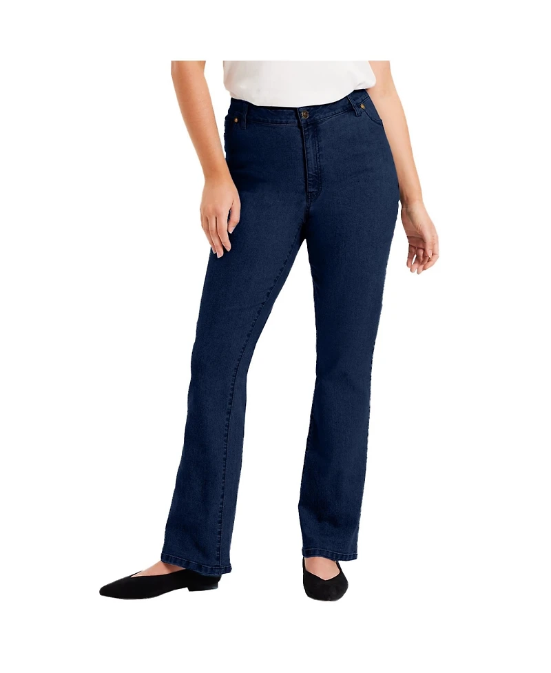 June + Vie Women's Fit Bootcut Jeans
