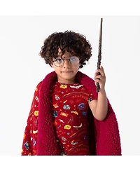 Bellabu Bear Kids Unisex Hogwarts Express 2-Piece Short Sleeve & Shorts Pajama Set