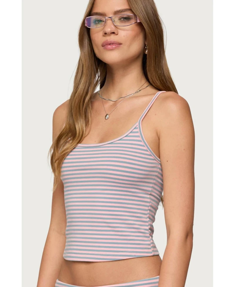 Edikted Women's Kodi Striped Tank Top