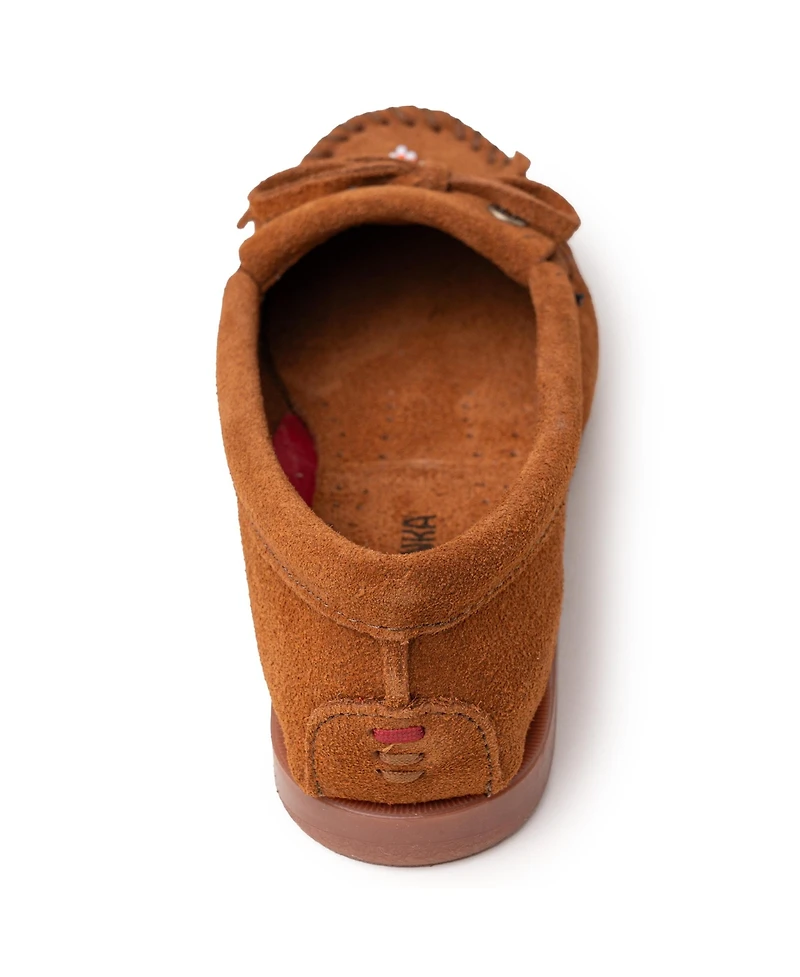 Minnetonka Women's Nizhoni Suede Beaded Moccasins