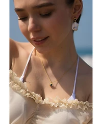 Classicharms Skyler Molten Solitaire Cubic Zirconia Pendant Necklace