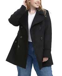 Bgsd Plus Riley Wool Blend Pea Coat