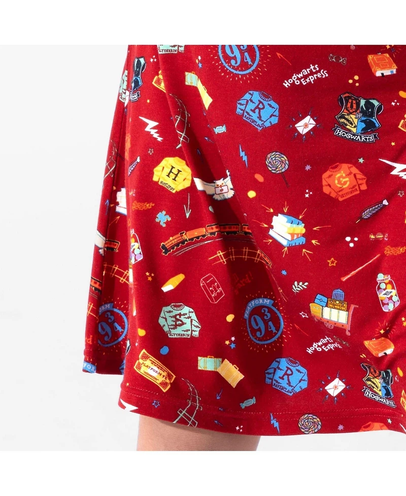 Bellabu Bear Toddler Girls Hogwarts Express Long Sleeve Dress