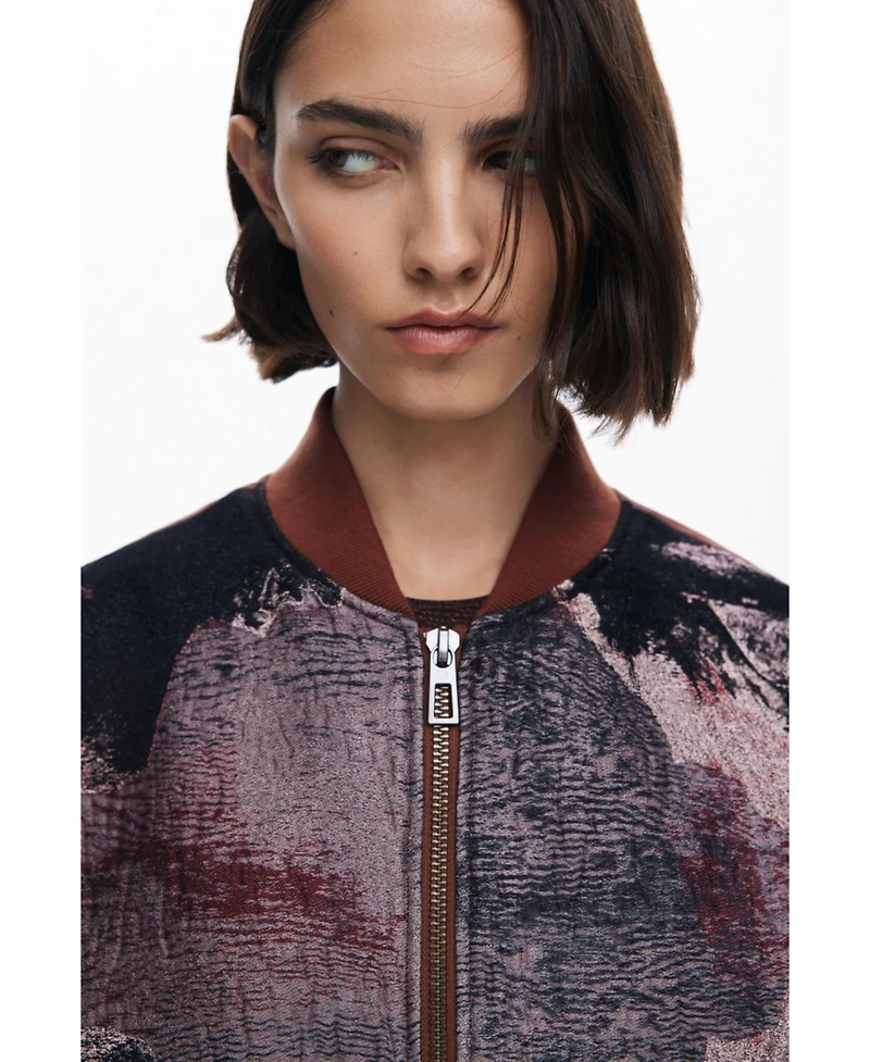 Desigual Women's Jacket designed by Mr. Christian Lacroix