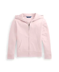 Polo Ralph Lauren Girls 7-16 Fleece Full-Zip Hoodie