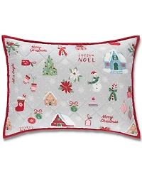 Holiday Lane Holiday Icons 4-Pc. Quilt Tote Set, Full/Queen, Exclusively at Macy's
