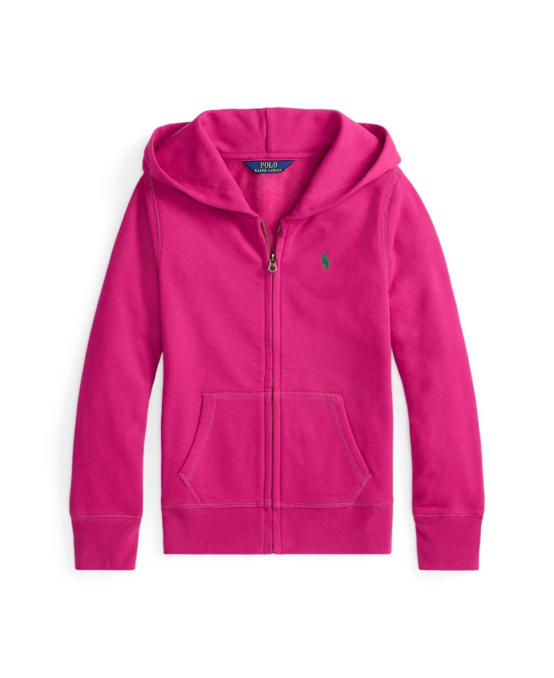 Polo Ralph Lauren Girls 7-16 Fleece Full-Zip Hoodie