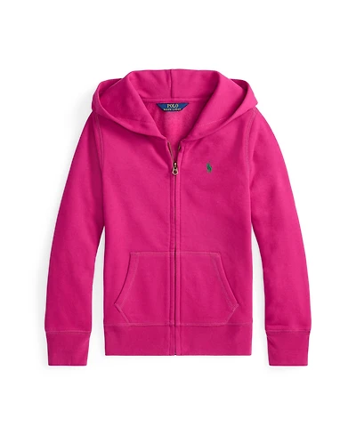 Polo Ralph Lauren Girls 7-16 Fleece Full-Zip Hoodie