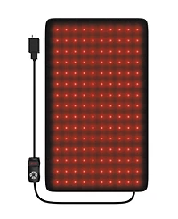 Tzumi Infrared Red Light Therapy Mat, 19.8 x 12in. Infrared Heating Pad