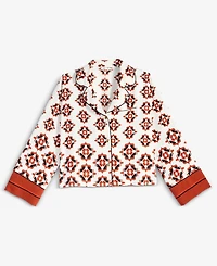 Women's Medallion-Print Shirt, Macy's Exclusive - On 34th | Alix Friedberg Capsule Collection