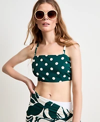 Women's Reversible Cropped Top, Macy's Exclusive - On 34th | Alix Friedberg Capsule Collection