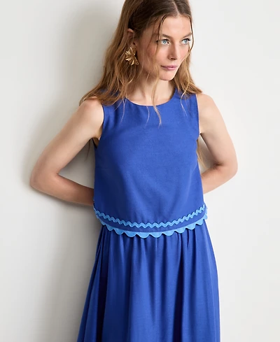 Women's Ric Rac Applique Top, Macy's Exclusive - On 34th | Alix Friedberg Capsule Collection