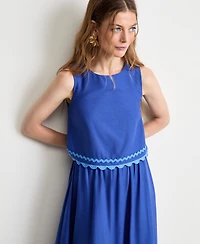 Women's Ric Rac Applique Top, Macy's Exclusive - On 34th | Alix Friedberg Capsule Collection