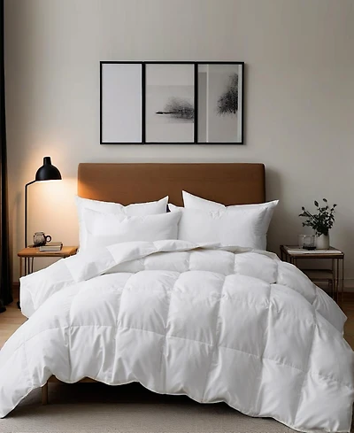 Unikome Year Round Ultra Soft Down and Feather Fiber Comforter