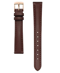 Rosefield Boxy Xs Women's Brown Leather Watch 24mm