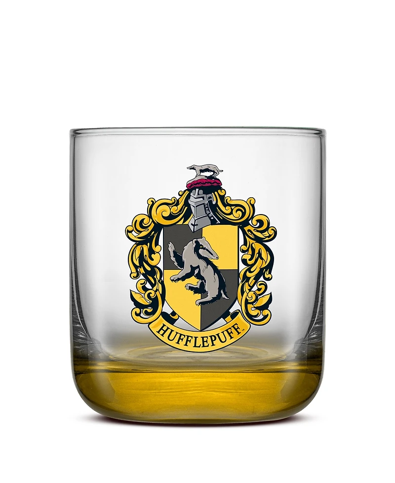JoyJolt Harry Potter House Pride Short Drinking Glasses, Set of 4