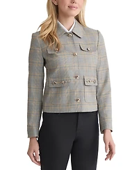 Jones New York Petite Glen Plaid Jacket