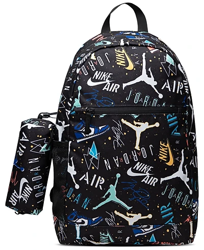 Jordan Kids Air School Backpack and Pencil Case, 2-Piece Set