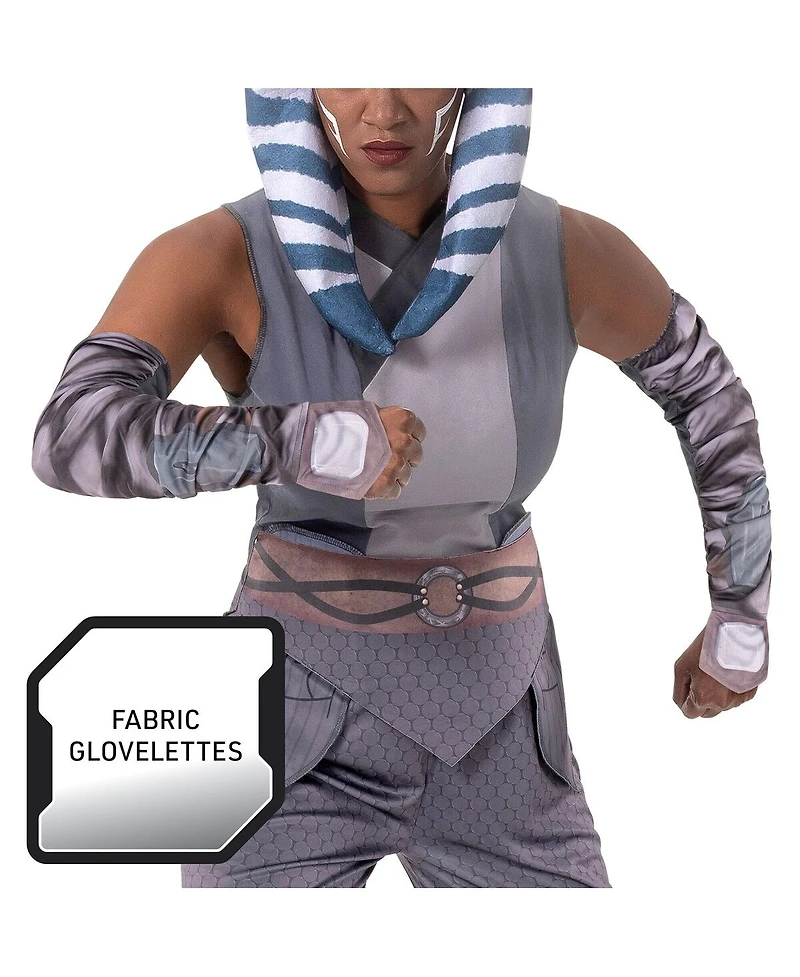Jazwares Women's Ahsoka Tano the Mandalorian Qualux Costume