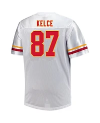 Fanatics Men's Travis Kelce White Kansas City Chiefs Big Tall V-Neck Fashion Jersey