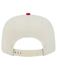 New Era Men's White/Red Friends 30th Anniversary Golfer Snapback Hat