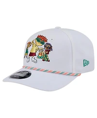 New Era Toddler White Rocket Power Multi Rope 9SEVENTY Stretch-Snap Hat