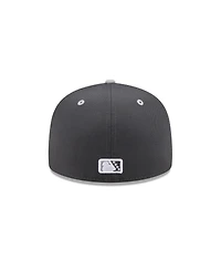 New Era Men's Charcoal Knoxville Smokies Theme Nights 59FIFTY Fitted Hat