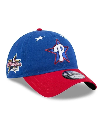 New Era Men's Blue/Red Philadelphia Phillies 2025 Mlb All-Star Game Workout 9TWENTY Adjustable Hat