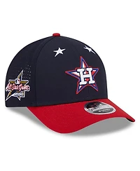 New Era Men's Navy/Red Houston Astros 2025 Mlb All-Star Game Workout 9FORTY M-Crown Adjustable Hat
