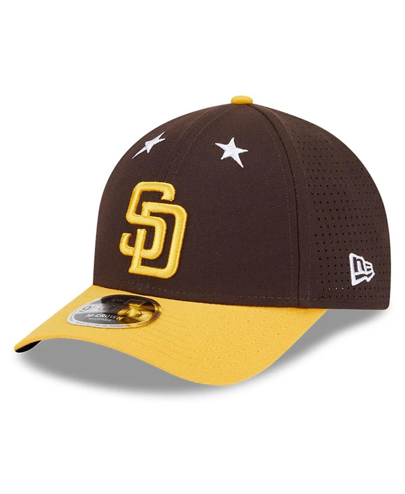 New Era Men's Brown/Gold San Diego Padres 2025 Mlb All-Star Game 9FORTY M-Crown Adjustable Hat