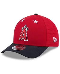 New Era Men's Red/Navy Los Angeles Angels 2025 Mlb All-Star Game 9FORTY M-Crown Adjustable Hat