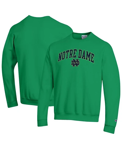 Champion Men's Notre Dame Fighting Irish Arch Over Logo Pullover Sweatshirt