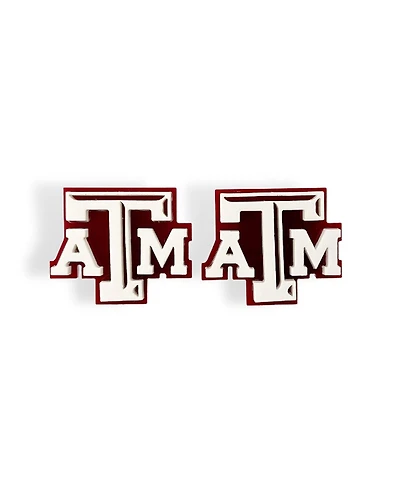 Brianna Cannon Texas A&M Aggies Stud Logo Earrings