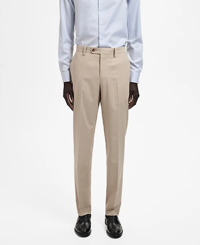 Mango Men's Milan Slim-Fit Suit Pants