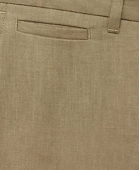 Mango Men's Slim-Fit Linen Pants