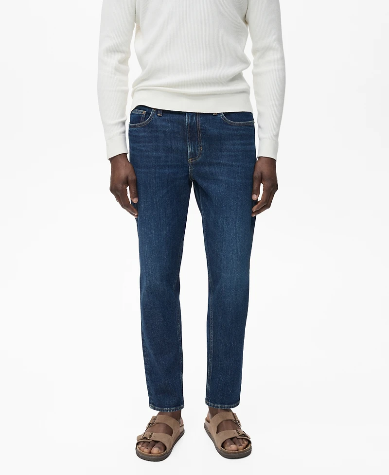 Mango Men's Ben Tapered Fit Jeans