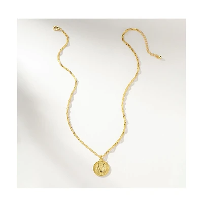 Uncommon James 14K Gold-Plated Angel Wings Necklace, 18" + 2" extender