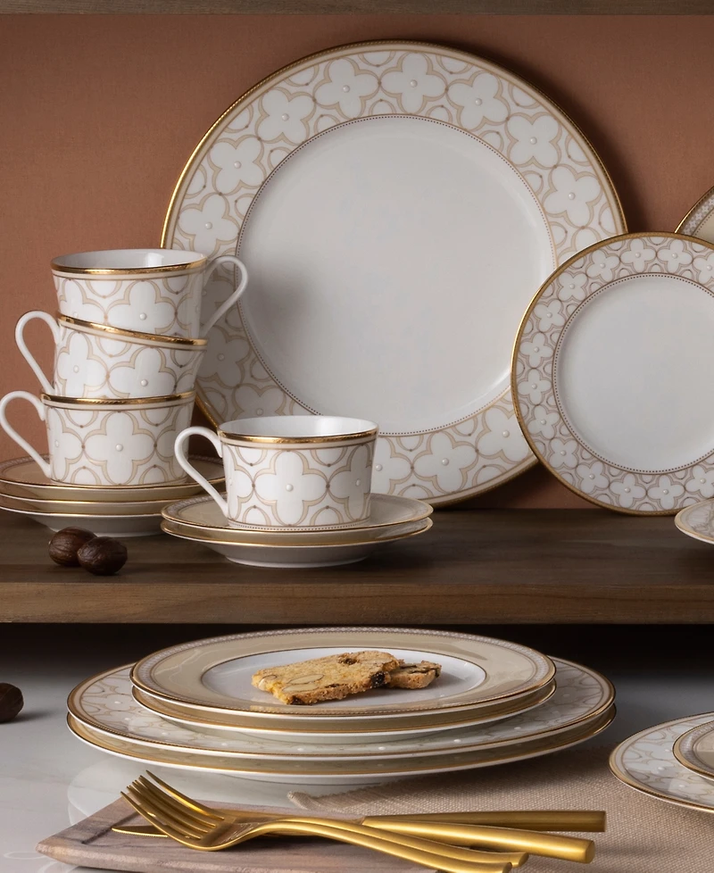 Noritake Trefolio 40-Pc. Dinnerware Set, Service for 8