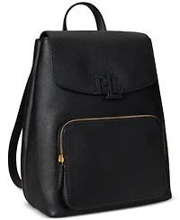 Lauren Ralph Pebbled Leather Small Cameryn Backpack