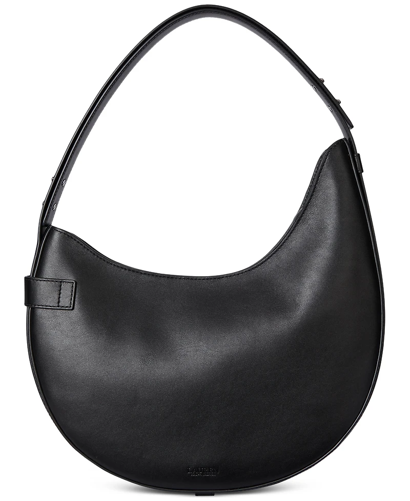 Lauren Ralph Leather Medium Tasha Shoulder Bag