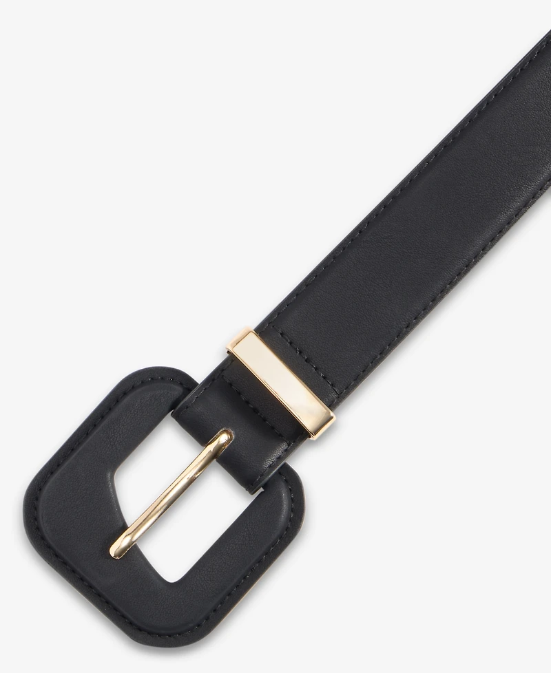 On 34th Asymmetric Buckle Belt, Macy's Exclusive