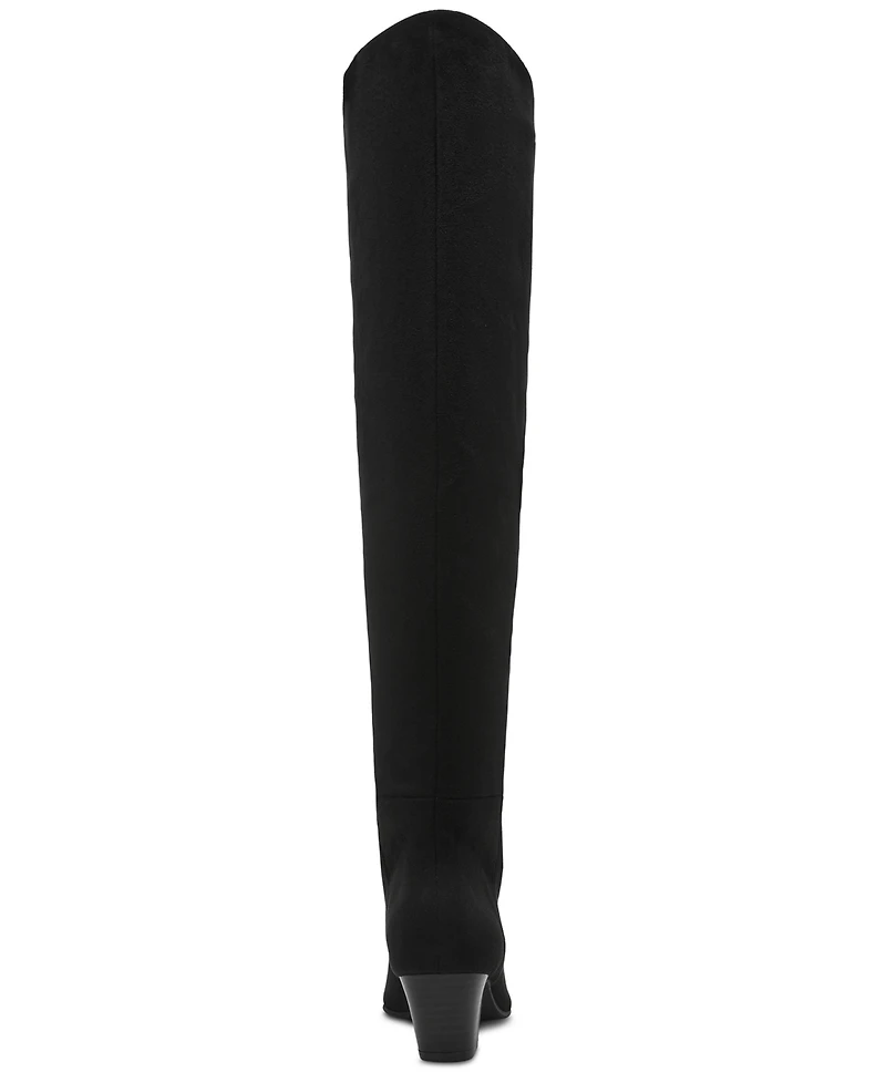 Dv Dolce Vita Women's Stryker Over-the-Knee Pull On Heeled Boots