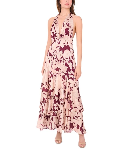 Parker Women's Sleeveless Halter Maxi Dress