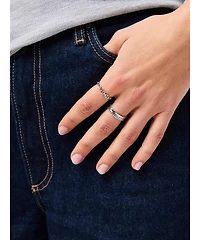 Ana Luisa Ring Set - Adrianna Silver