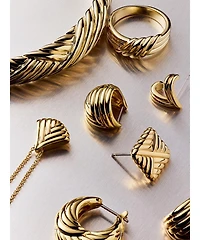 Ana Luisa Gold Cuff Bracelet - Kamilla