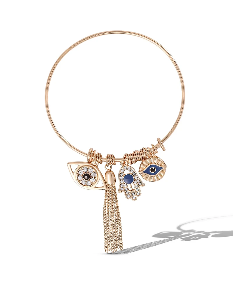 Jessica Simpson Evil Eye Collar Necklace