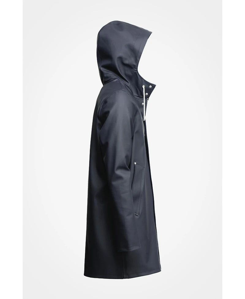 Stutterheim Women's Stockholm Long Sleeve Hooded Raincoat
